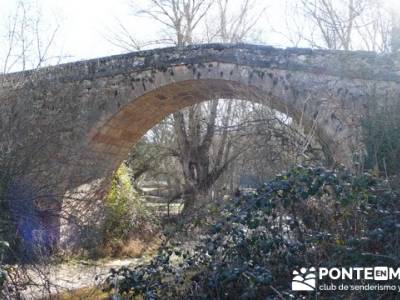 Senderismo Segovia - Riberas de los ríos Pirón y Viejo; bosque madrid; subida a la bola del mundo